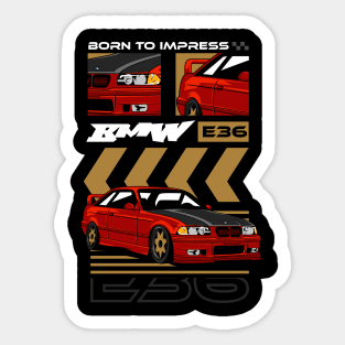 Legendary E36 Sticker